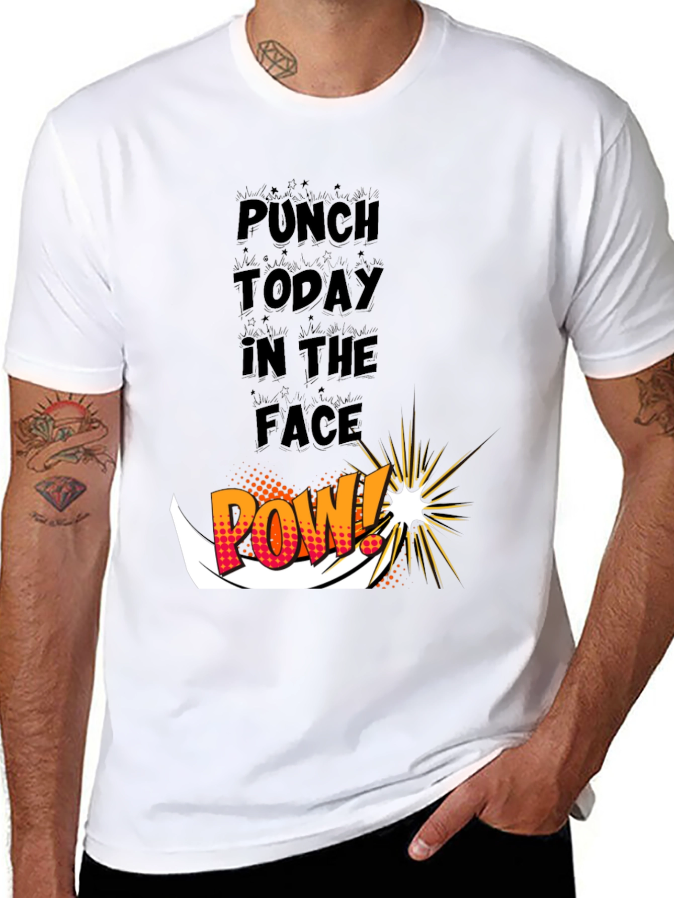 Punch Today in the Face Graphic Tee