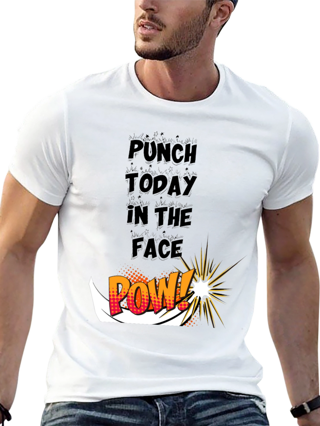 Punch Today in the Face Graphic Tee