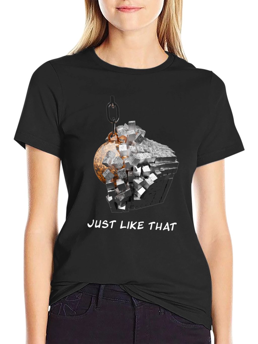 Demolition Ball Graphic Tee - Just Like That T-Shirt