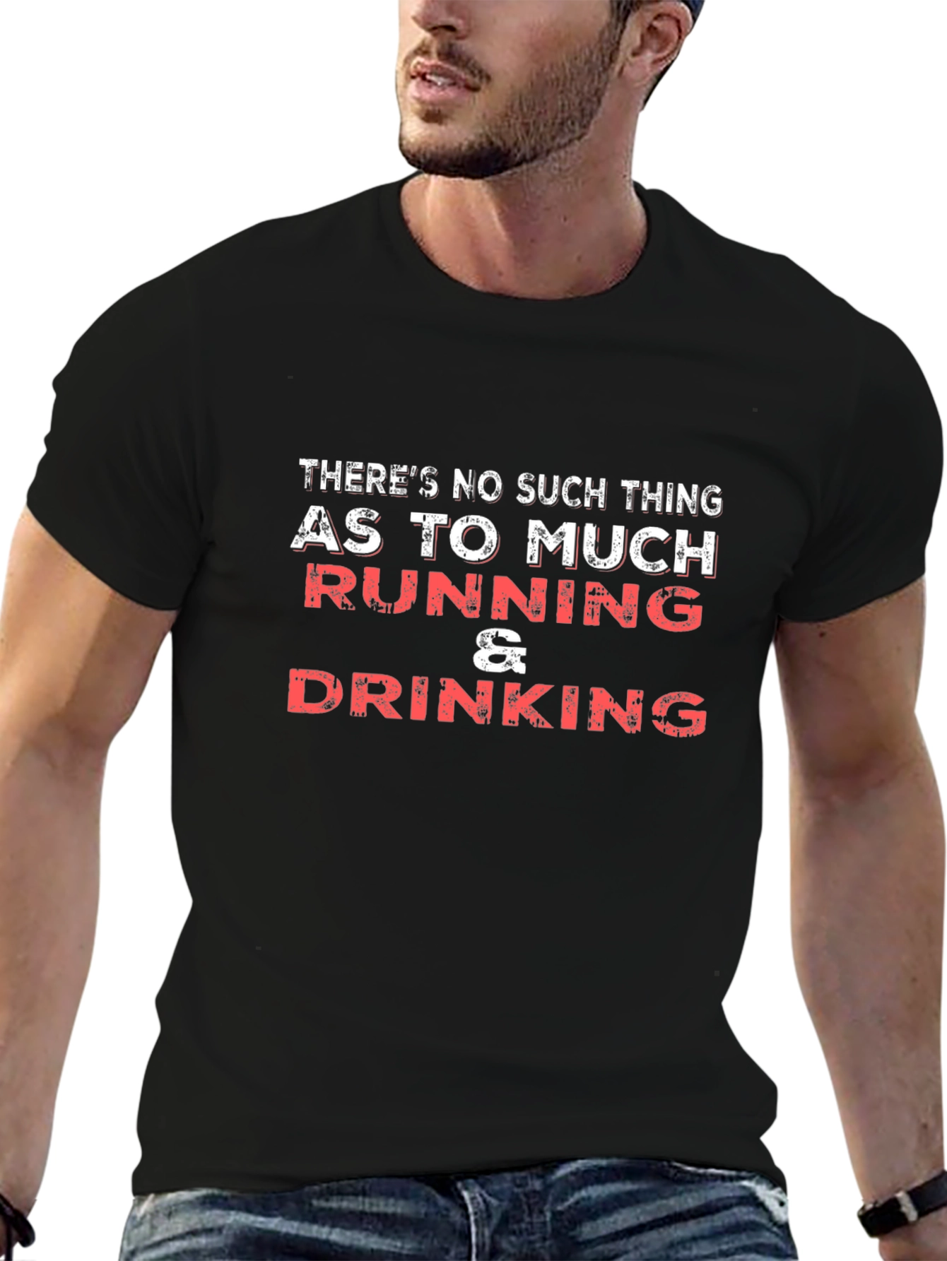 Running & Drinking Graphic Tee