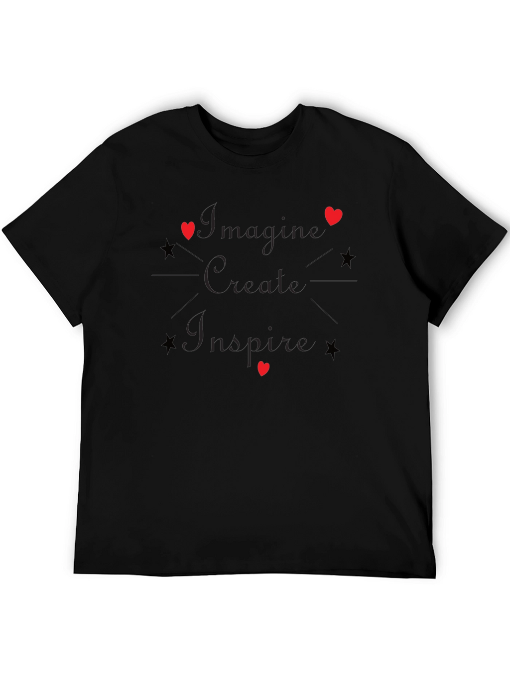 Imagine Create Inspire Graphic T-Shirt