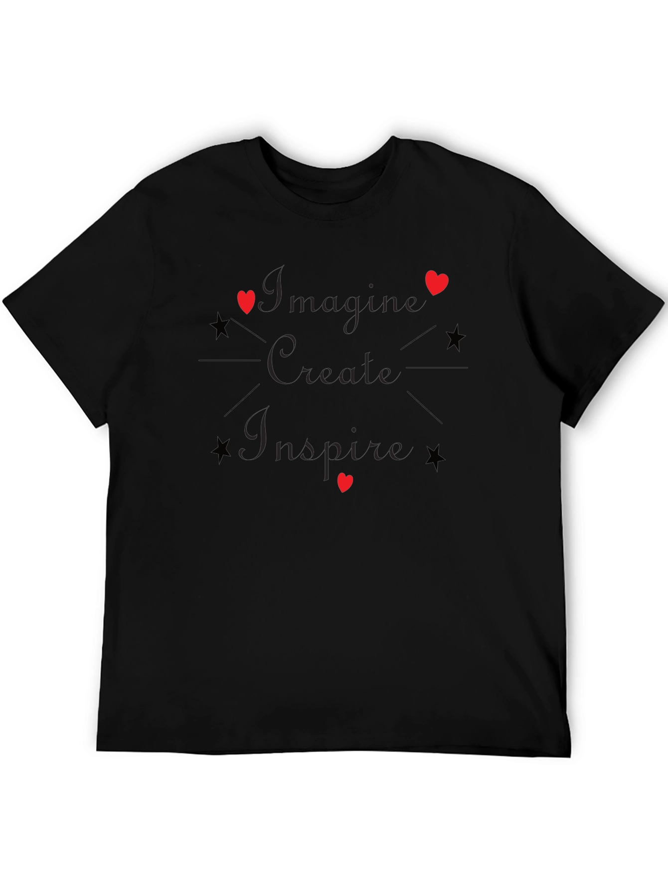 Imagine Create Inspire Graphic T-Shirt