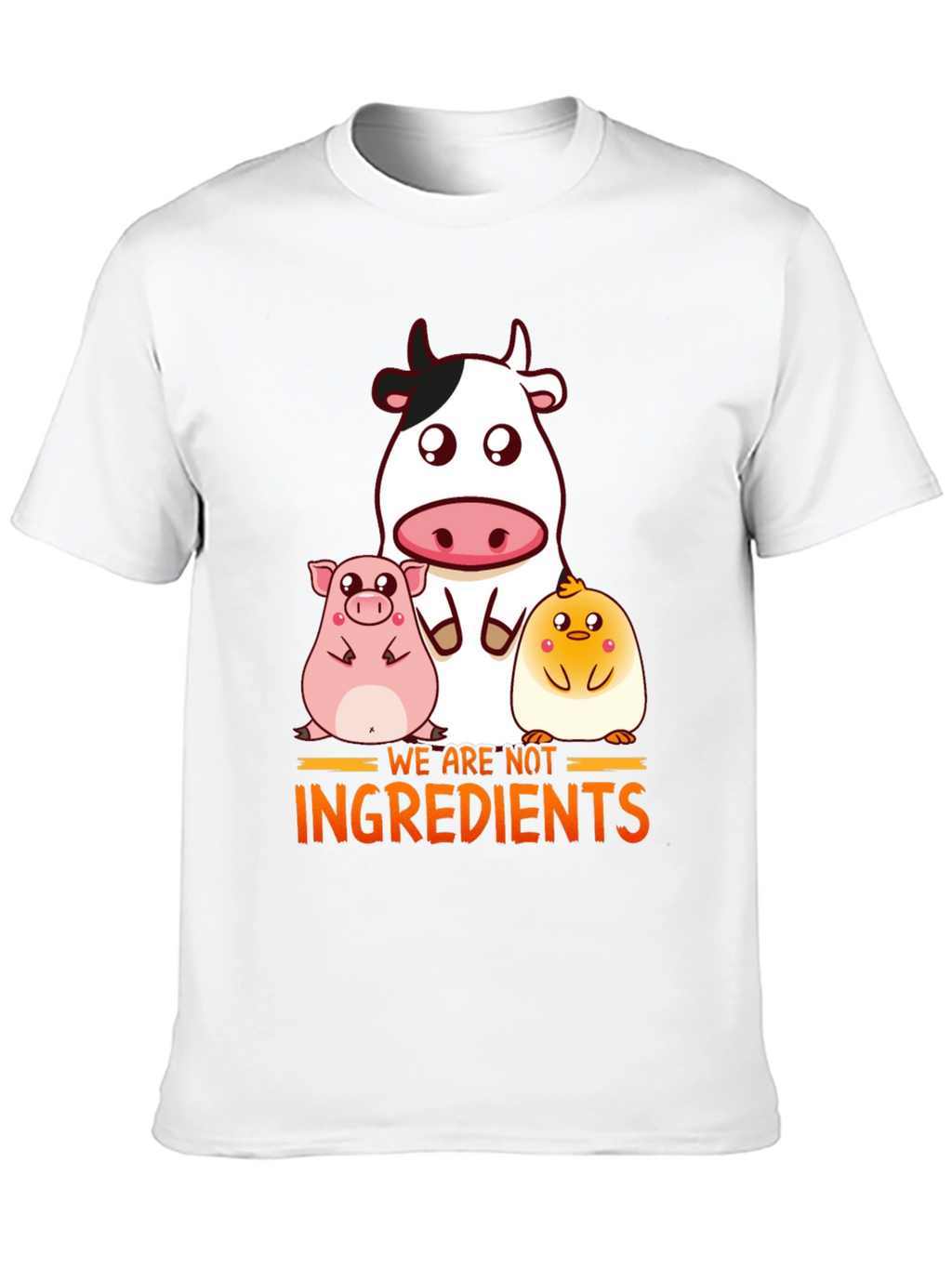 Vegan Animal Rights T-Shirt - Not Ingredients