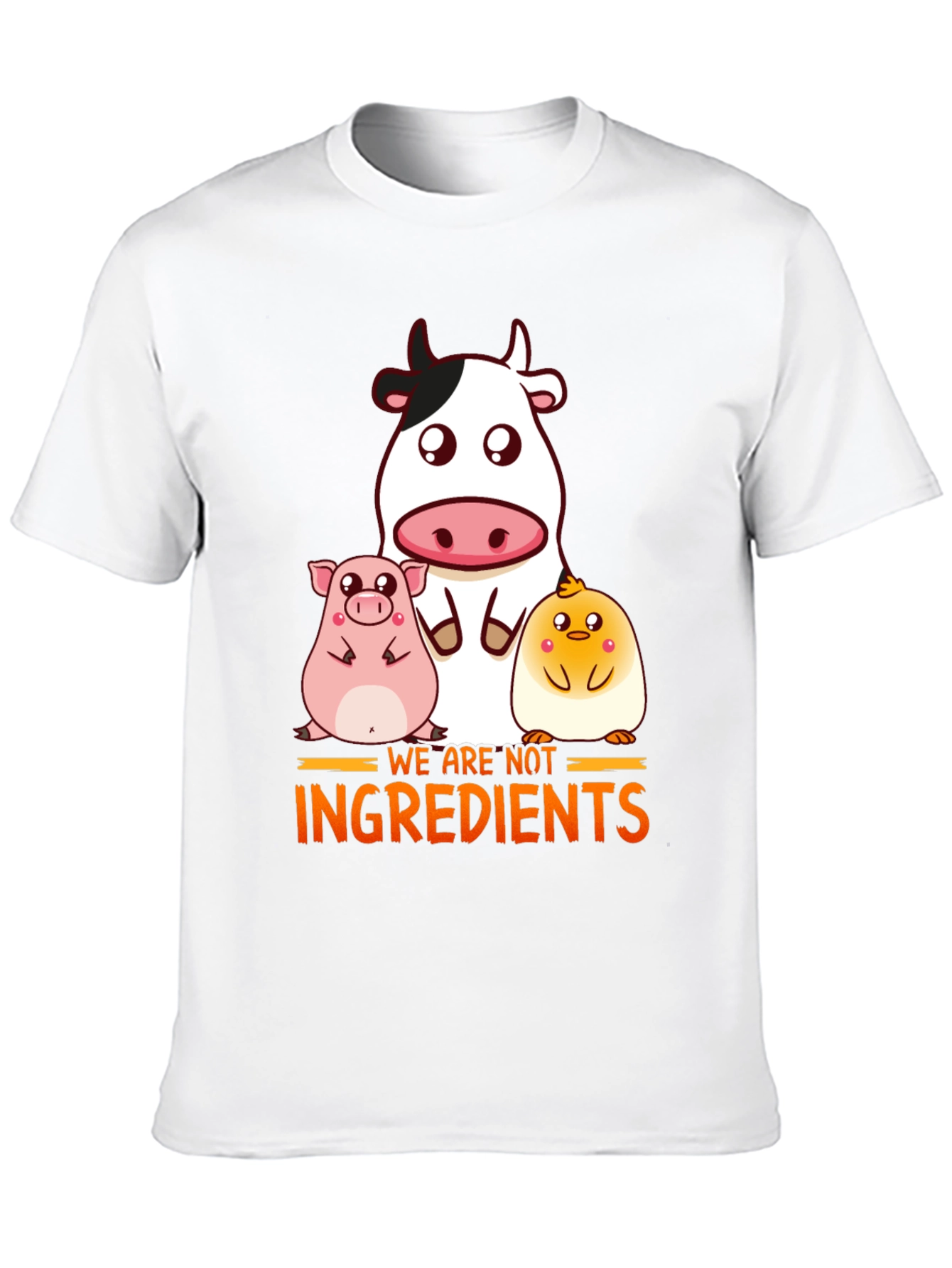 Vegan Animal Rights T-Shirt - Not Ingredients