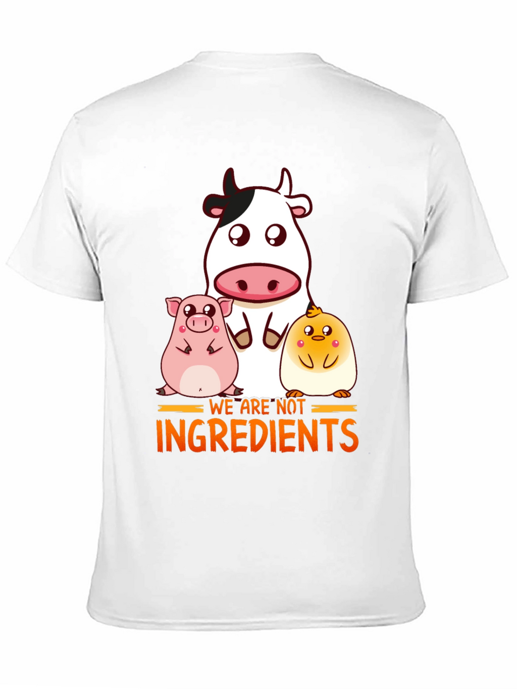 Vegan Animal Rights T-Shirt - Not Ingredients