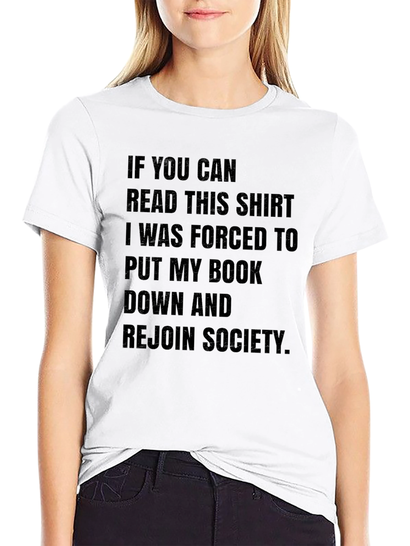 Funny Book Lover T-Shirt: If You Can Read This
