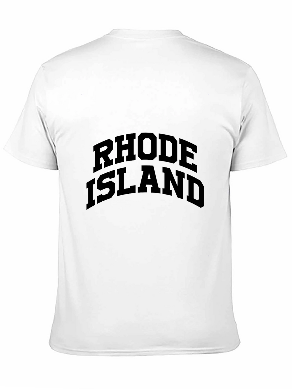 Rhode Island Black Graphic T-Shirt