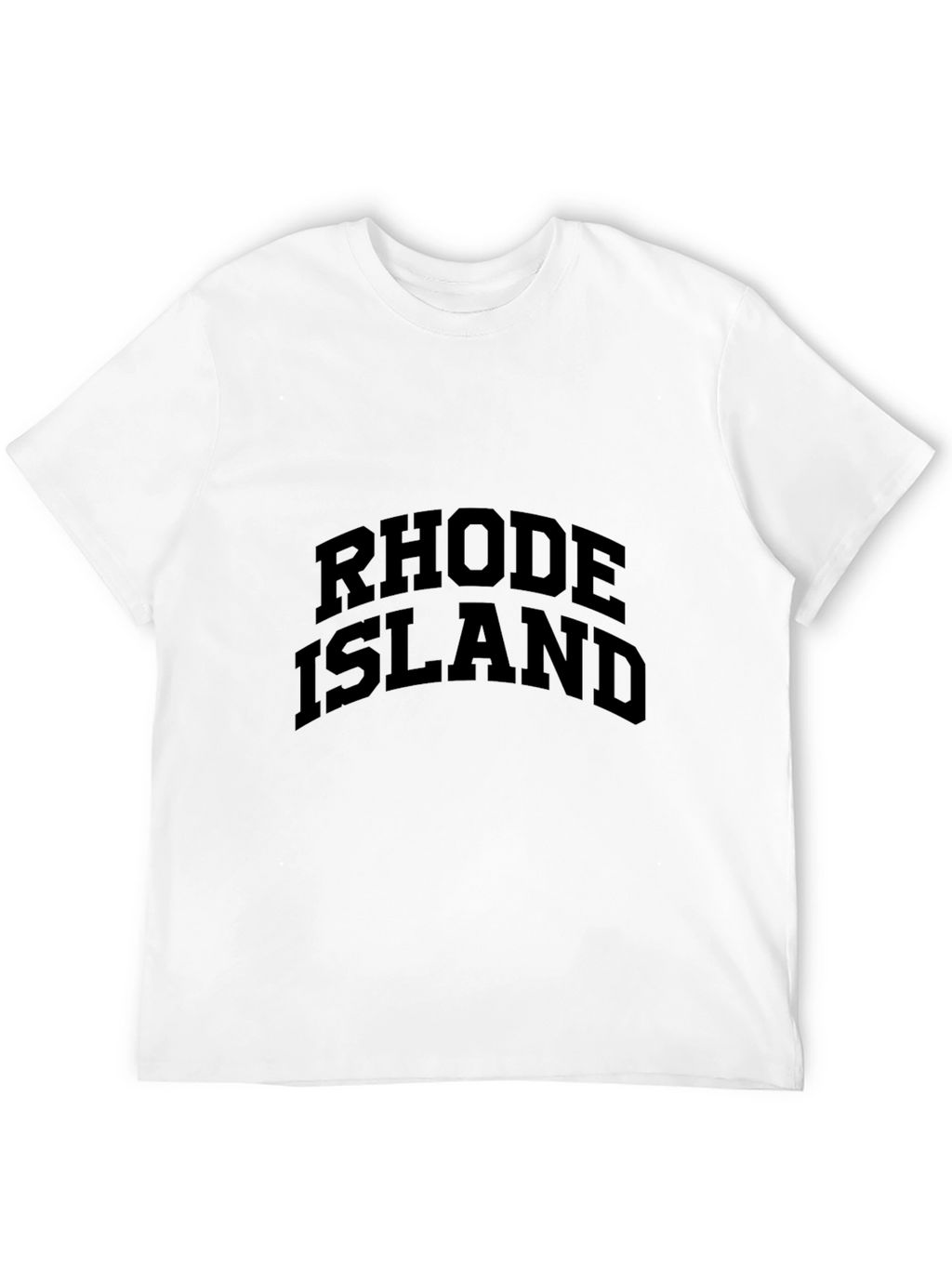 Rhode Island Black Graphic T-Shirt