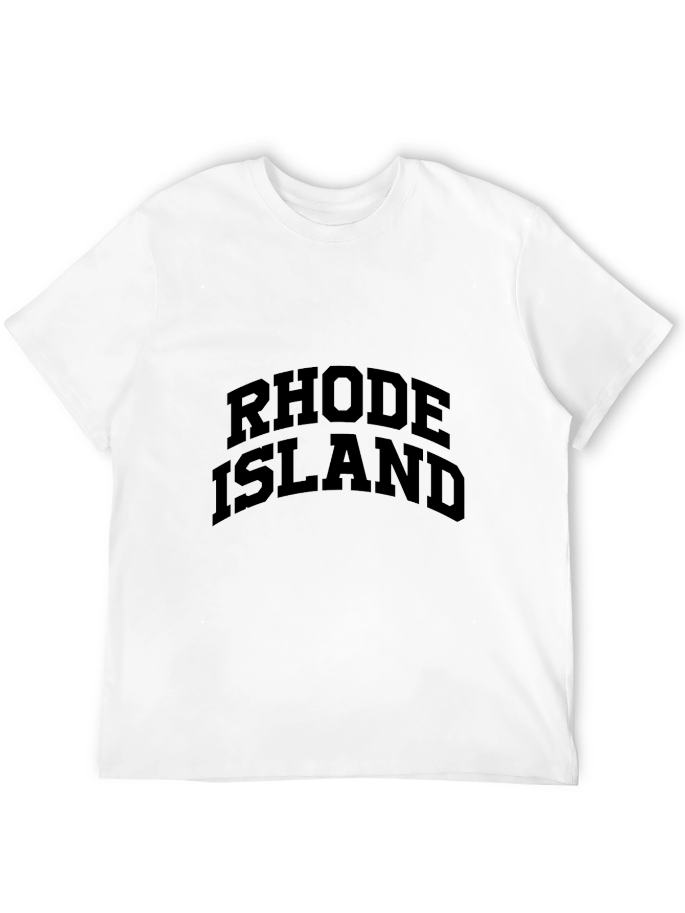 Rhode Island Black Graphic T-Shirt