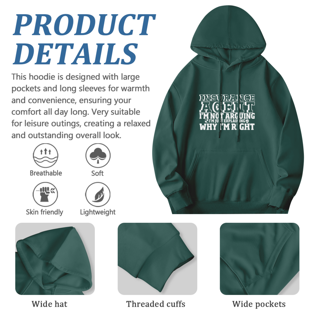Book Lover Hoodie - Stand Out Design Pullover #0534