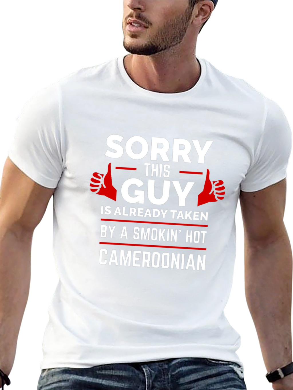 Sorry This Guy Is Already Taken Cameroonian T-Shirt