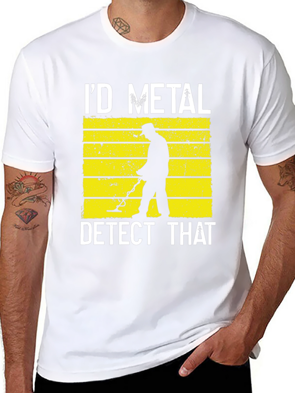 Id Metal Detect That Black T-Shirt