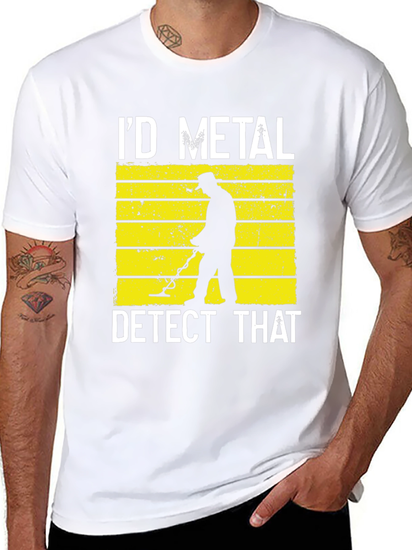 Id Metal Detect That Black T-Shirt