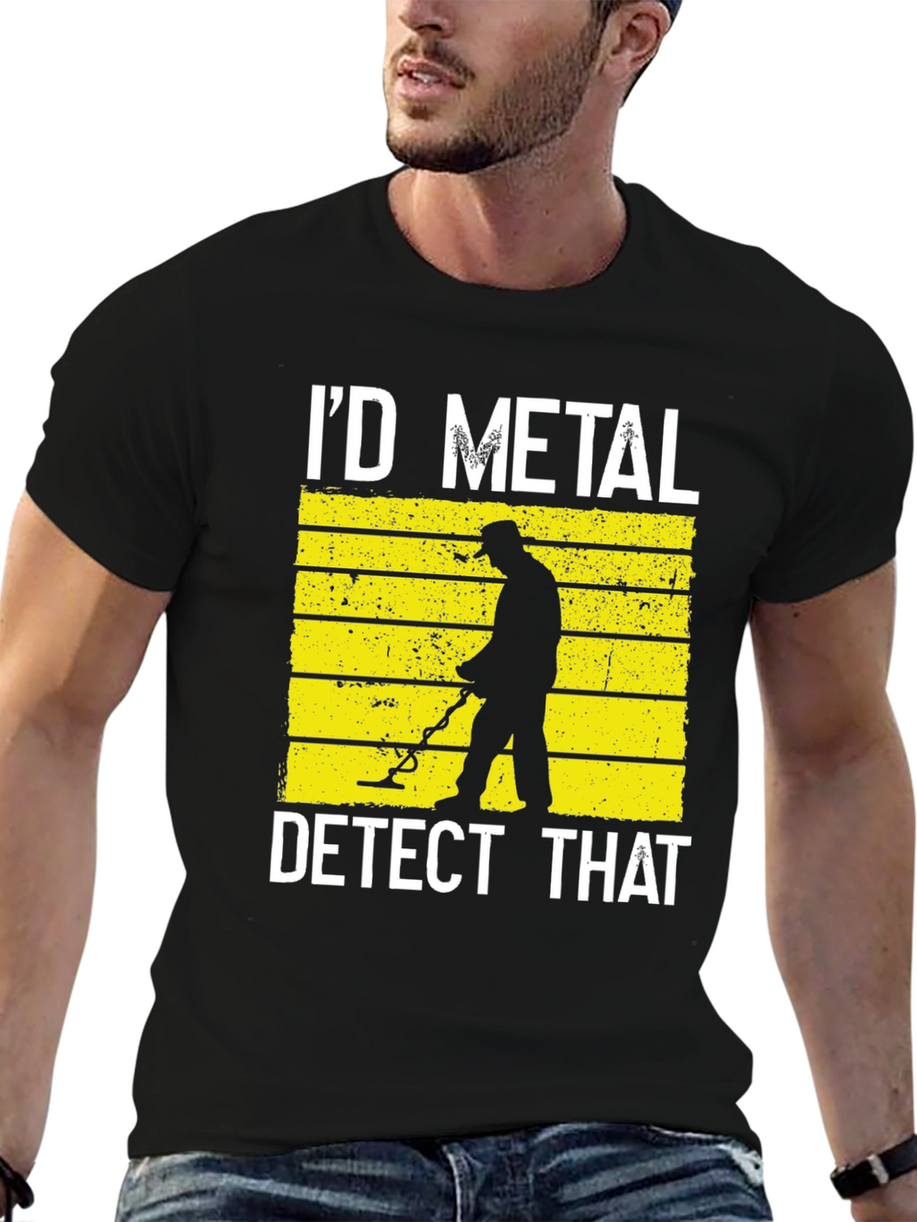 Id Metal Detect That Black T-Shirt