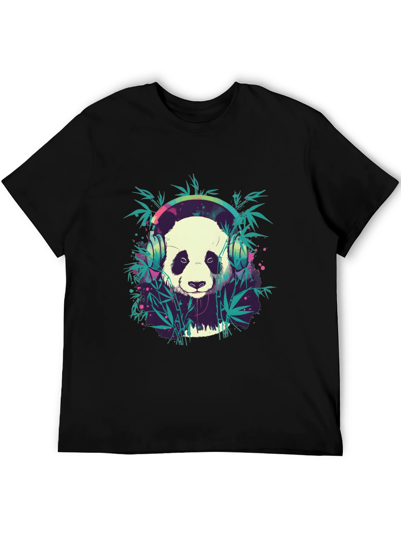 Panda DJ Graphic Tee - Cool and Comfortable
