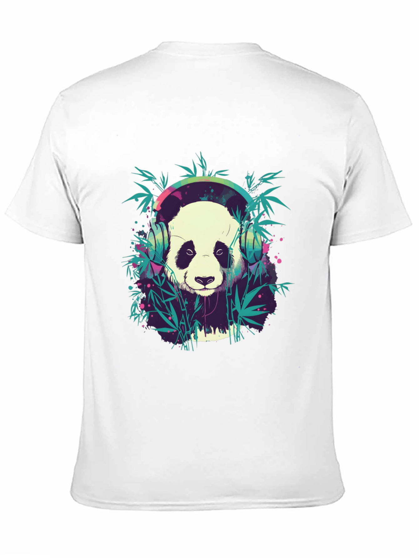 Panda DJ Graphic Tee - Cool and Comfortable