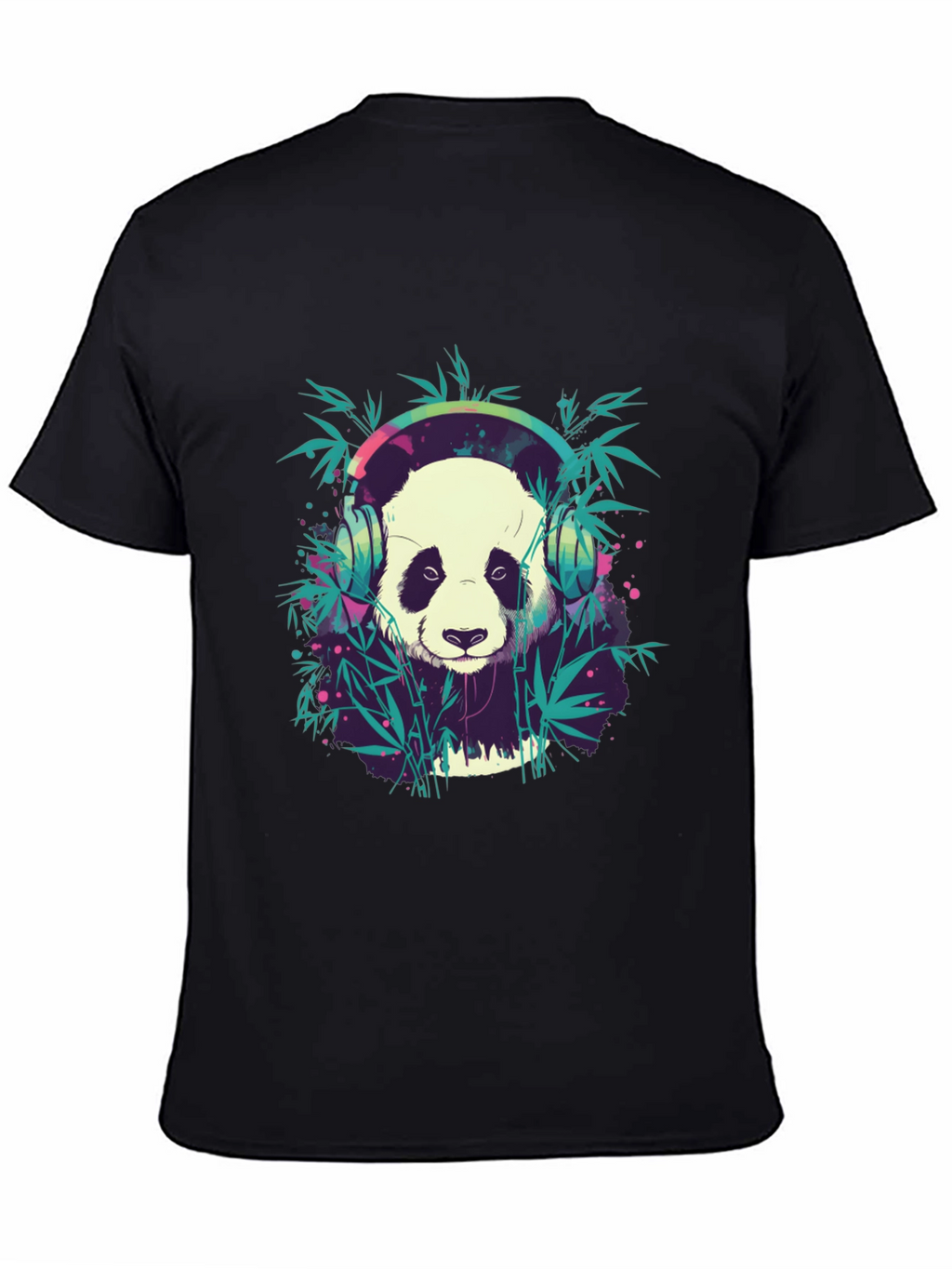Panda DJ Graphic Tee - Cool and Comfortable