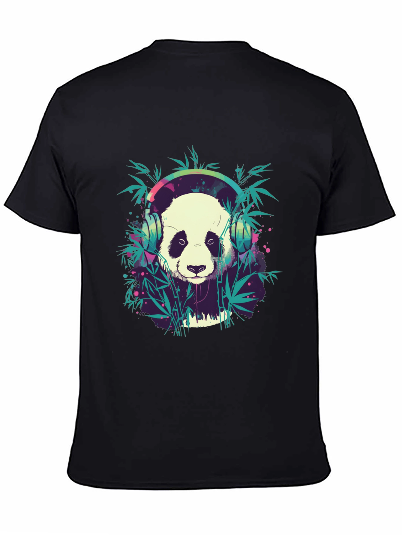 Panda DJ Graphic Tee - Cool and Comfortable