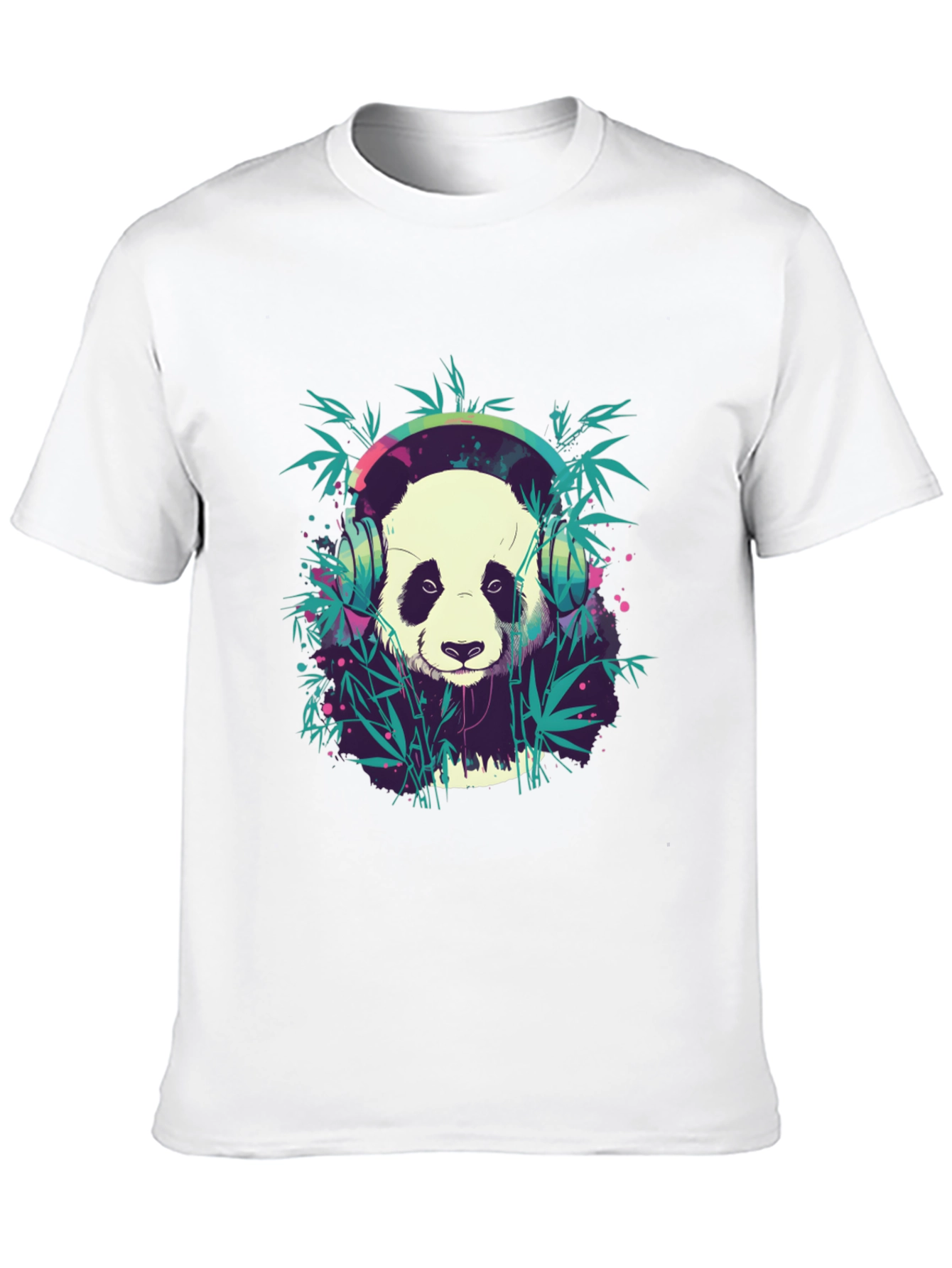 Panda DJ Graphic Tee - Cool and Comfortable