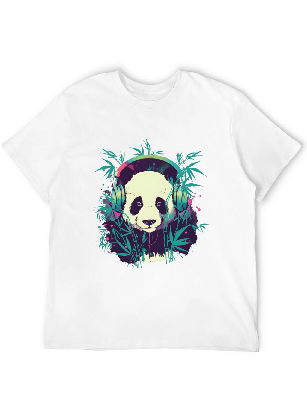 Panda DJ Graphic Tee - Cool and Comfortable