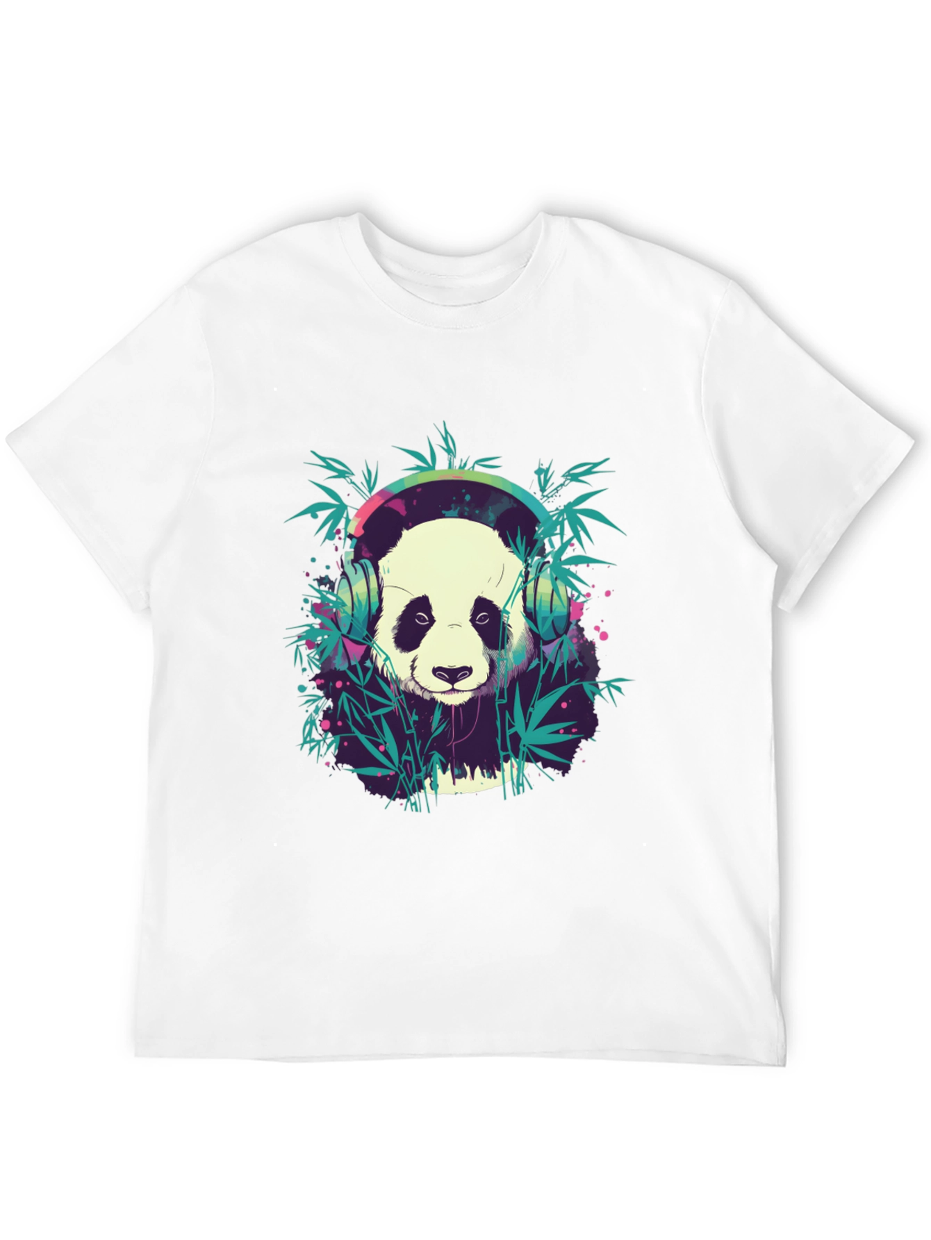 Panda DJ Graphic Tee - Cool and Comfortable