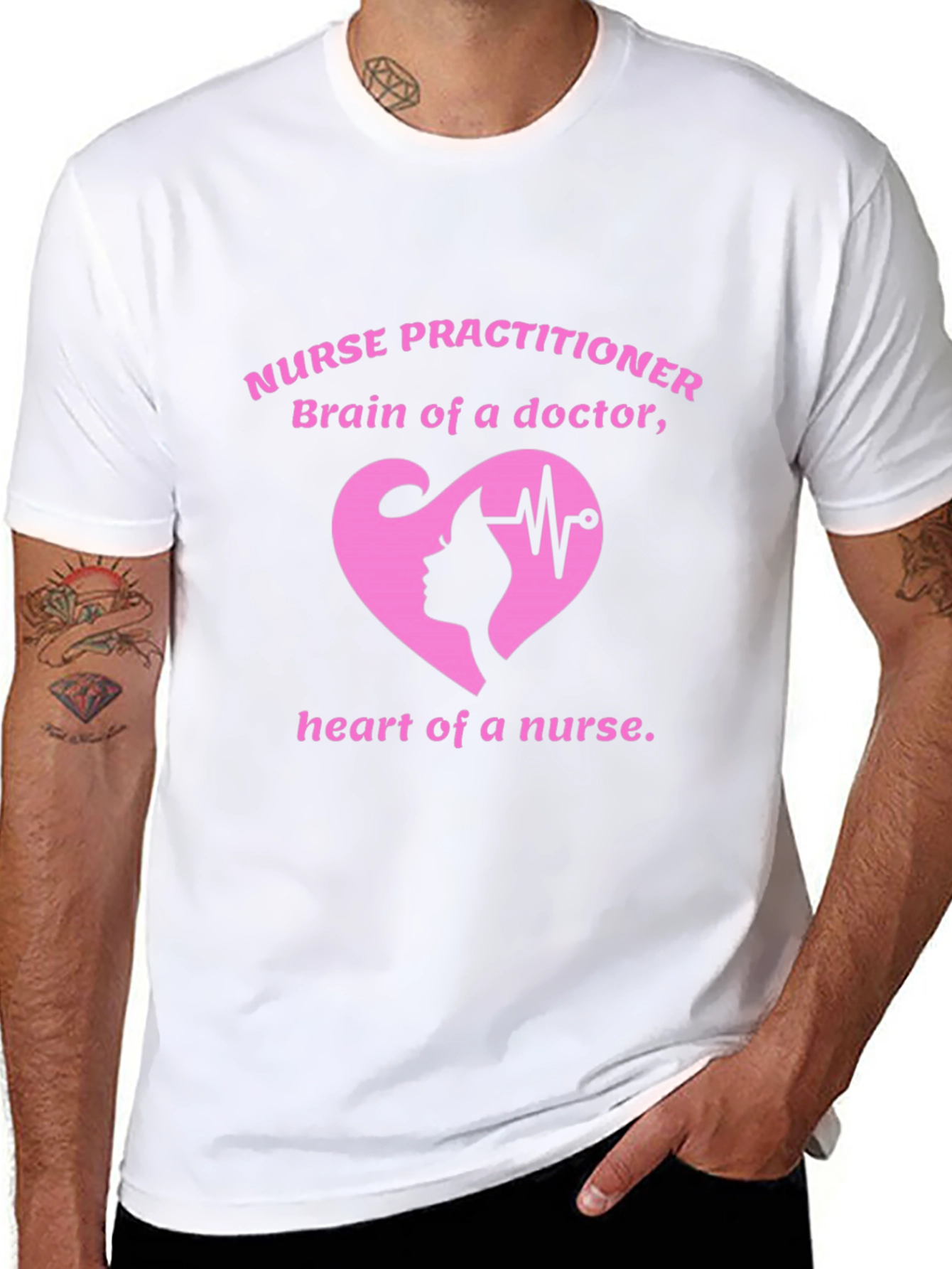 Nurse Practitioner Heart T-Shirt