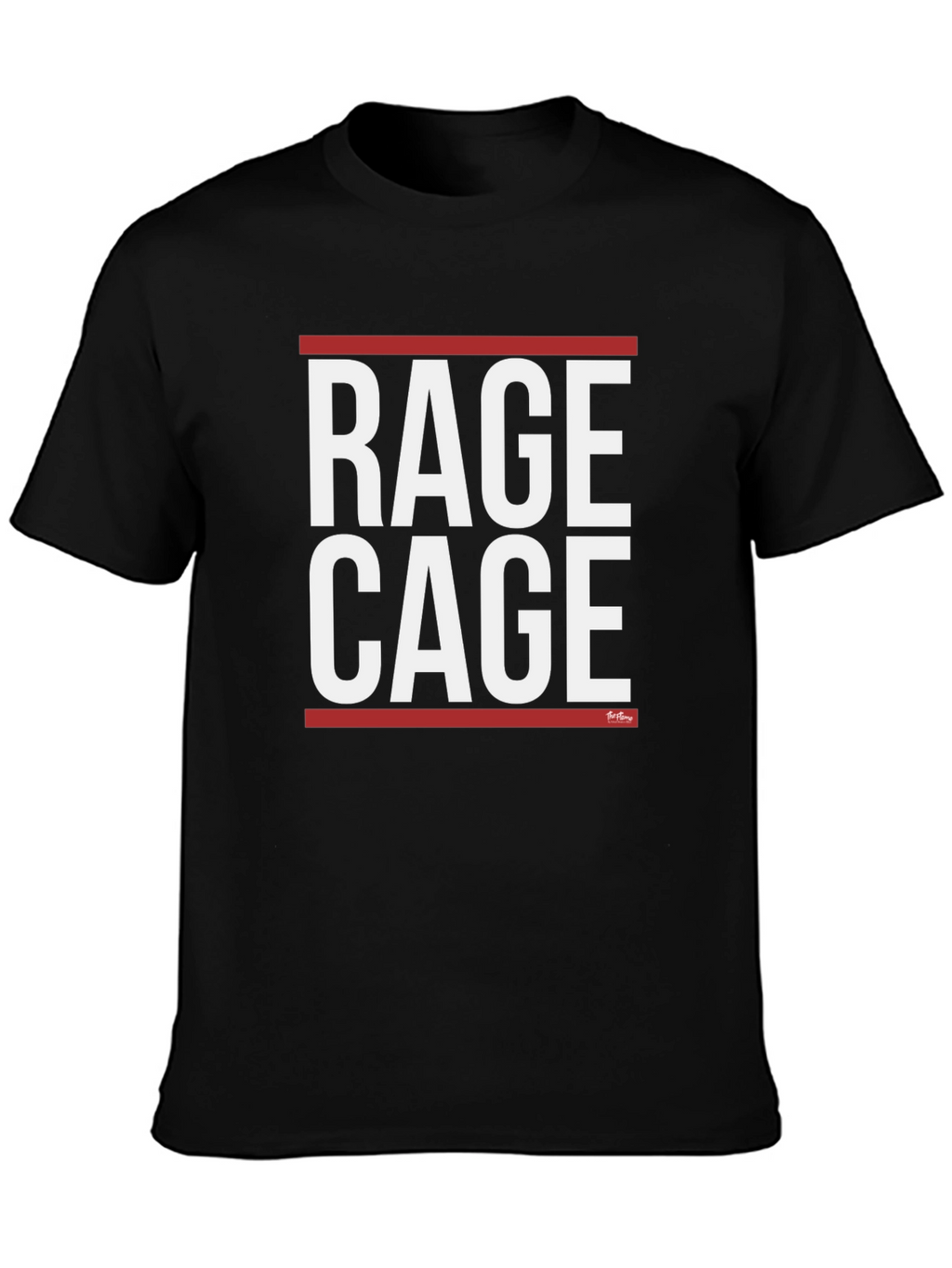 Rage Cage Graphic Tee - Bold Statement T-Shirt