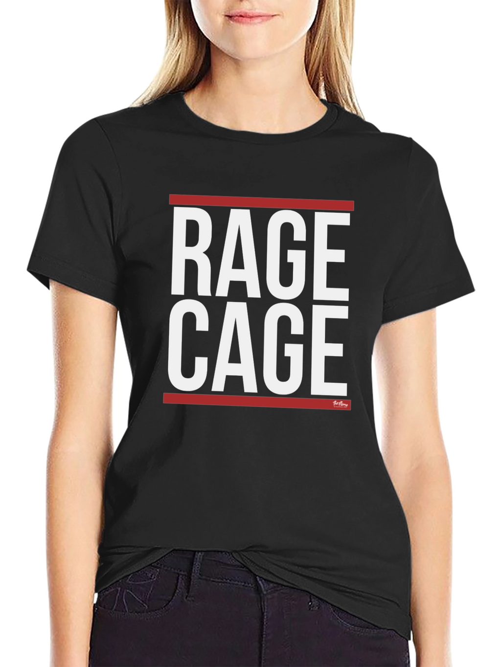 Rage Cage Graphic Tee - Bold Statement T-Shirt