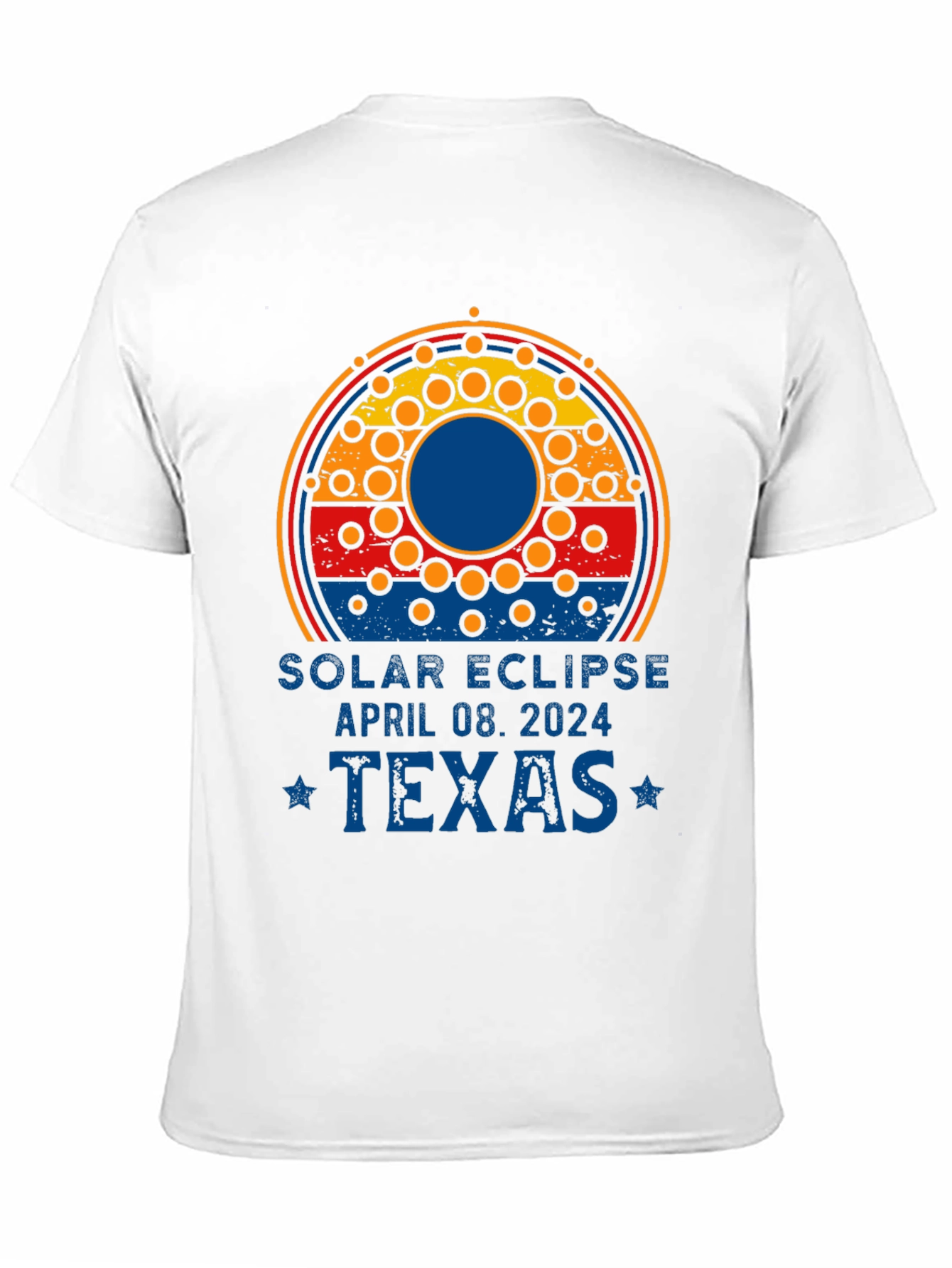 Solar Eclipse April 08 2024 Texas T-Shirt