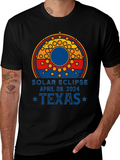 Solar Eclipse April 08 2024 Texas T-Shirt