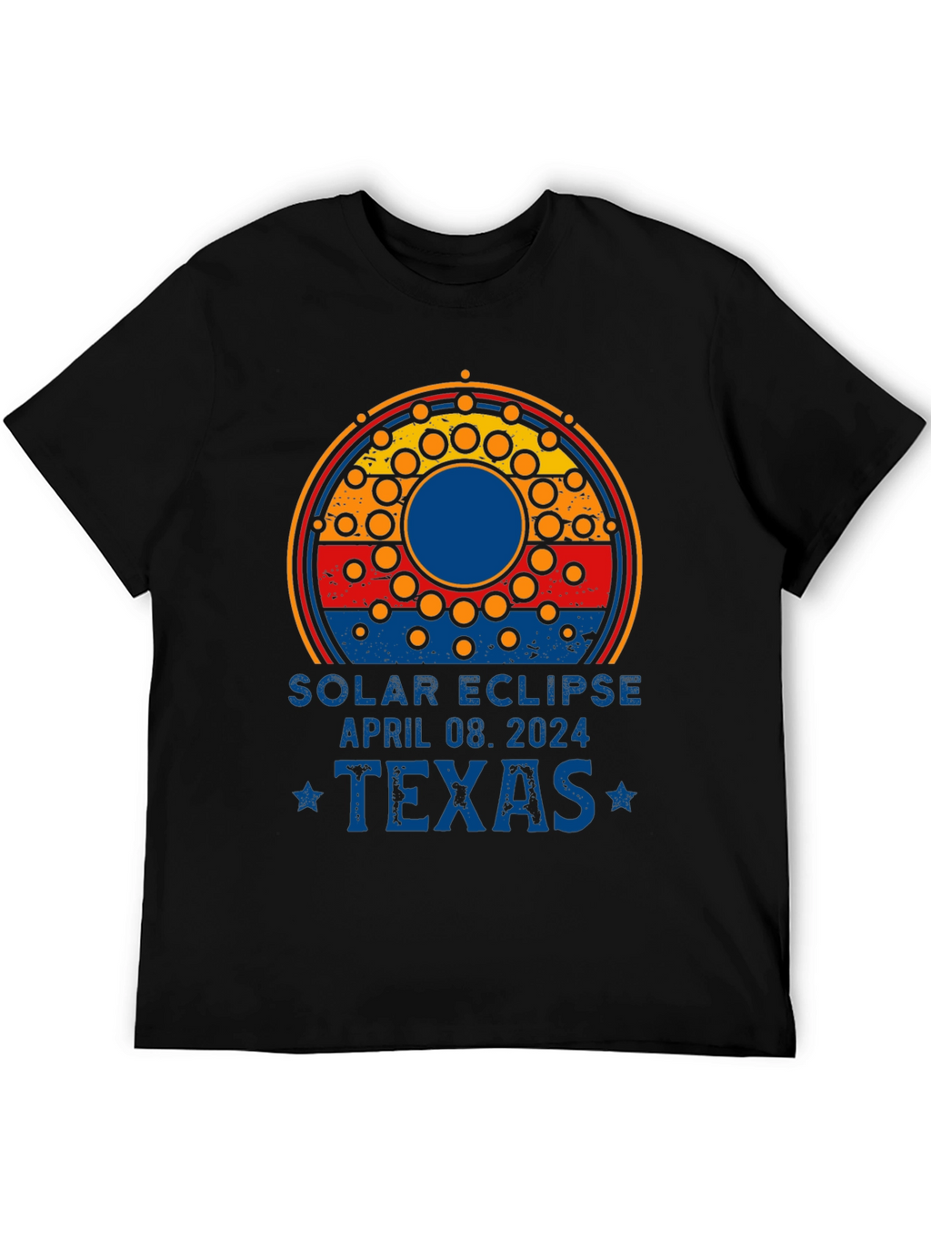 Solar Eclipse April 08 2024 Texas T-Shirt