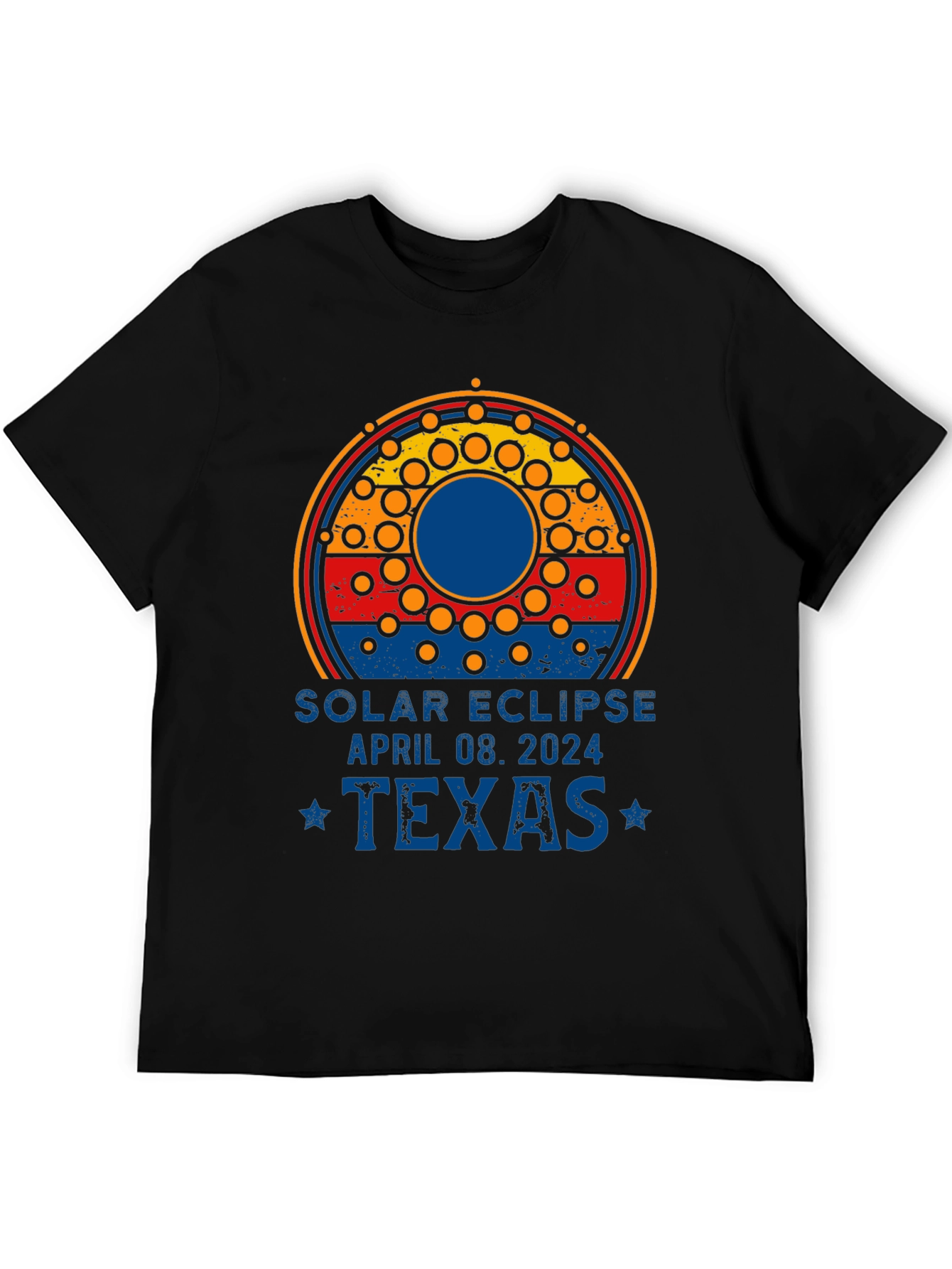 Solar Eclipse April 08 2024 Texas T-Shirt