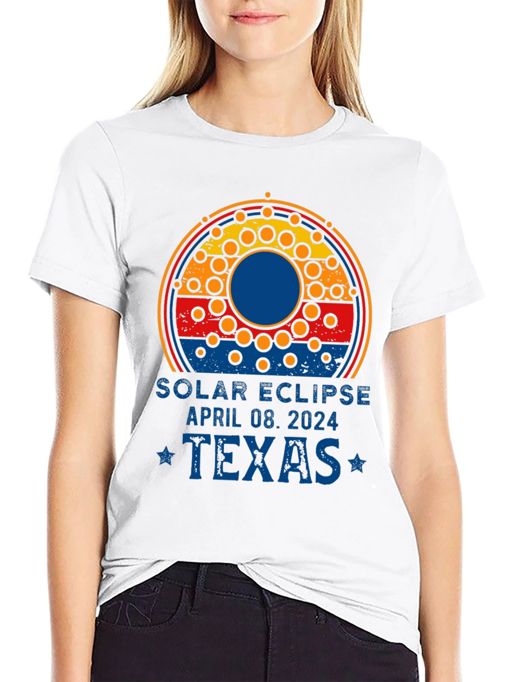 Solar Eclipse April 08 2024 Texas T-Shirt