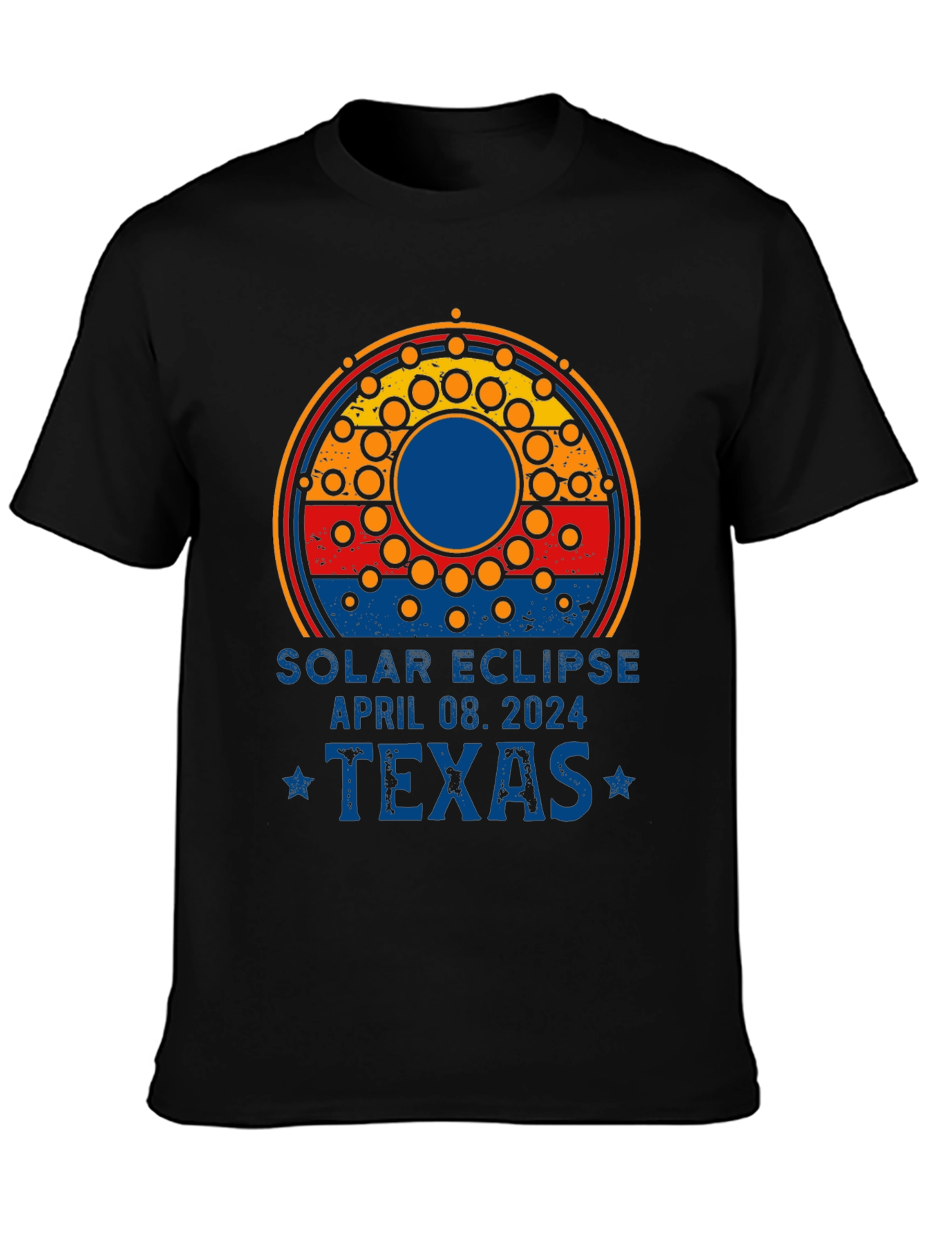 Solar Eclipse April 08 2024 Texas T-Shirt