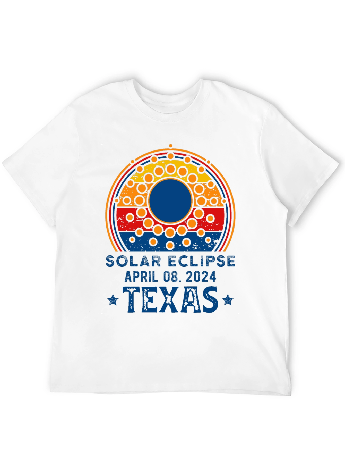 Solar Eclipse April 08 2024 Texas T-Shirt