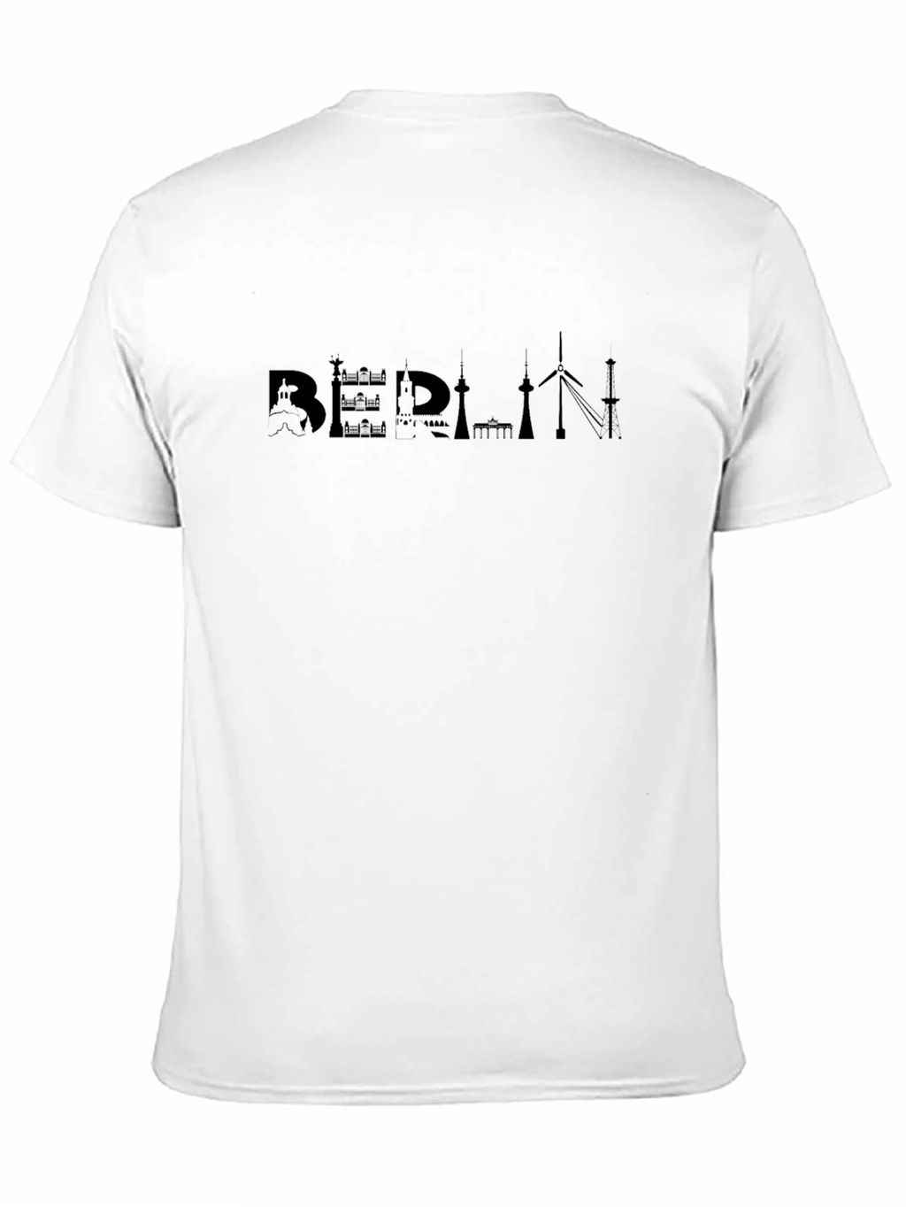 Berlin Skyline Graphic Tee - Classic Black