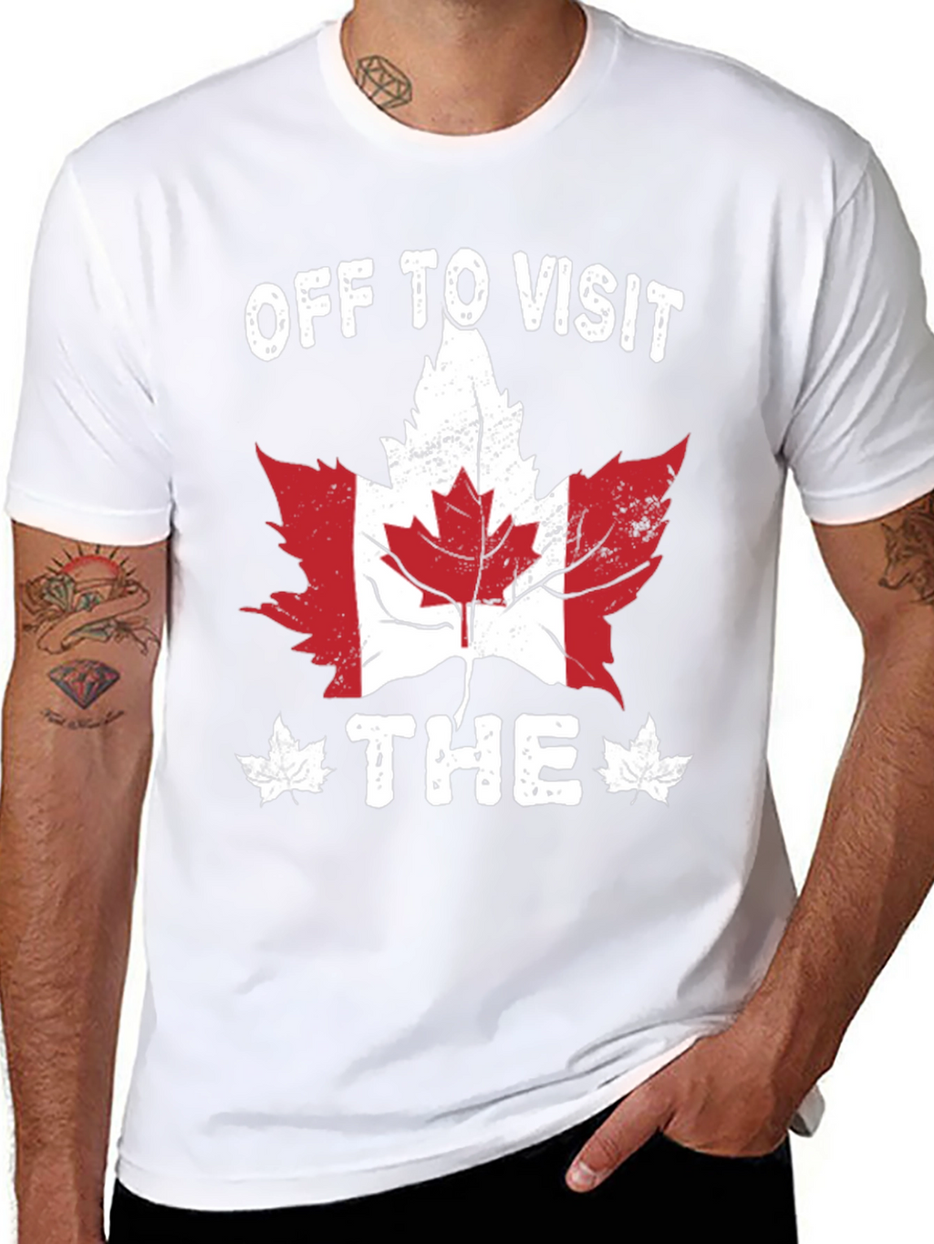 Canada Maple Leaf T-Shirt - Visit Canada!