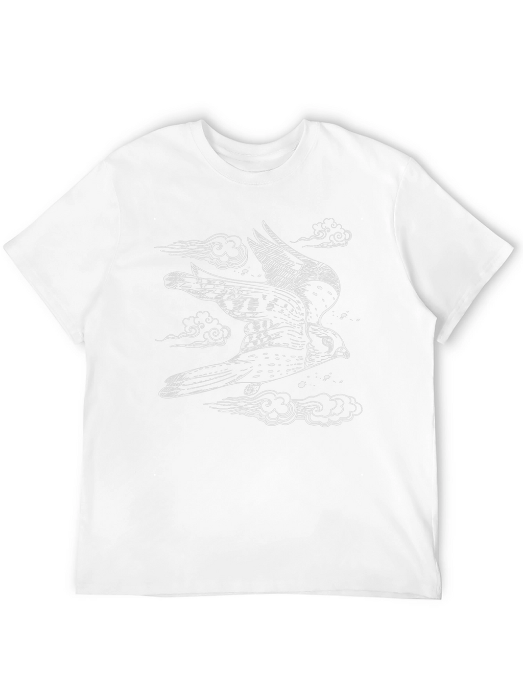 Bird Flight Black Graphic Tee