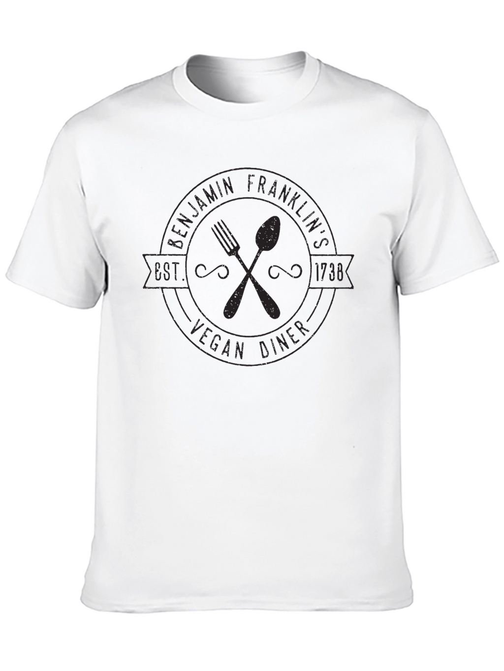 Benjamin Franklins Vegan Diner T-Shirt
