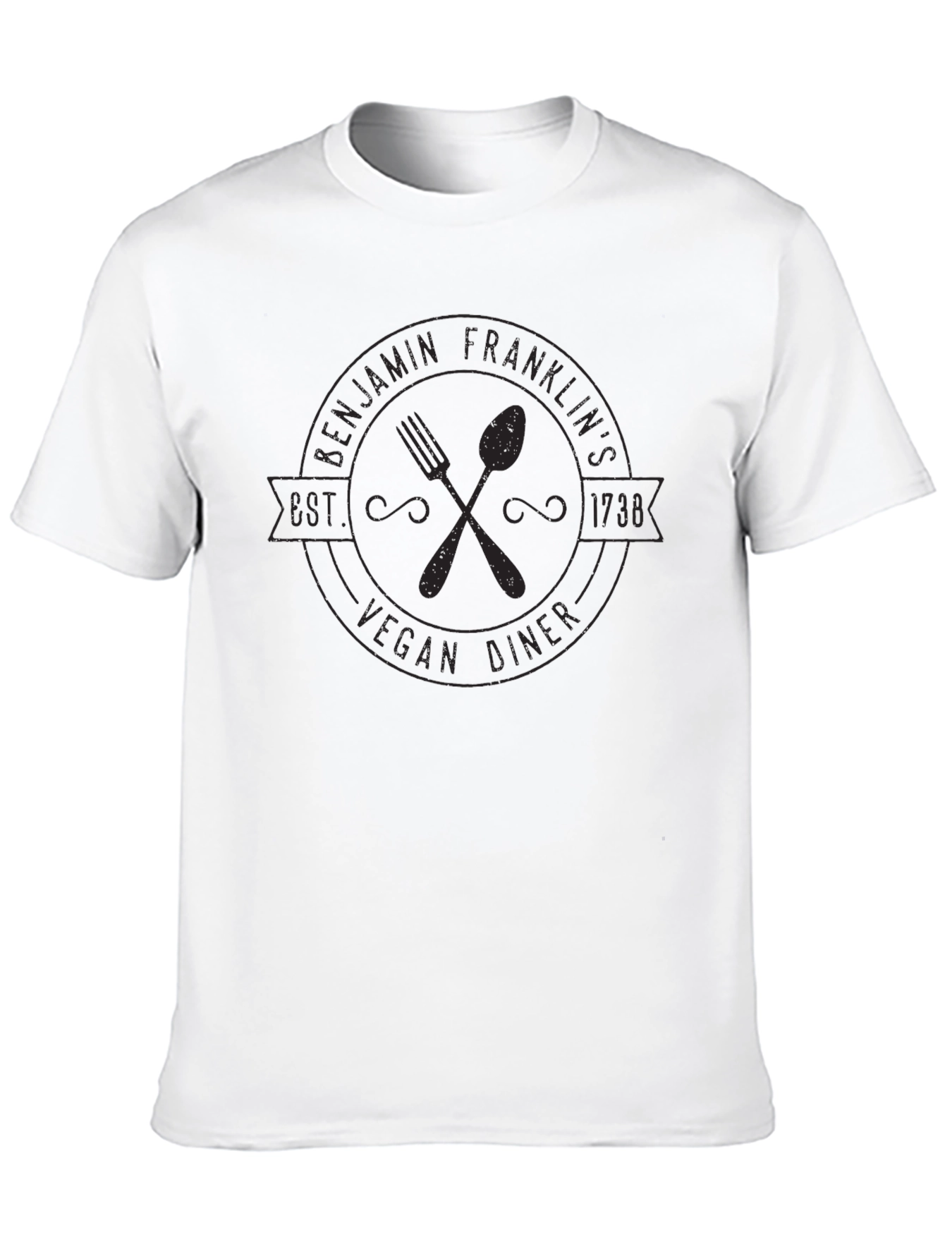 Benjamin Franklins Vegan Diner T-Shirt
