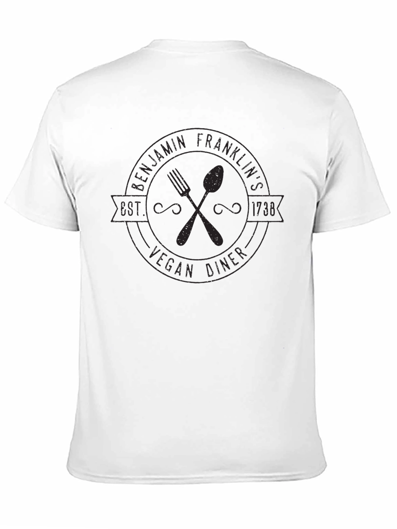 Benjamin Franklins Vegan Diner T-Shirt