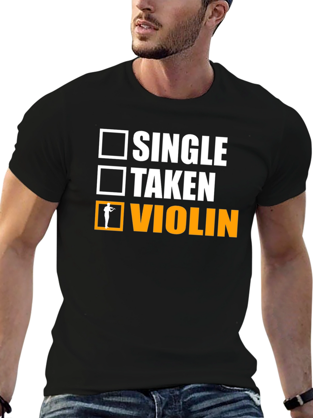 Single Taken Violinist T-Shirt