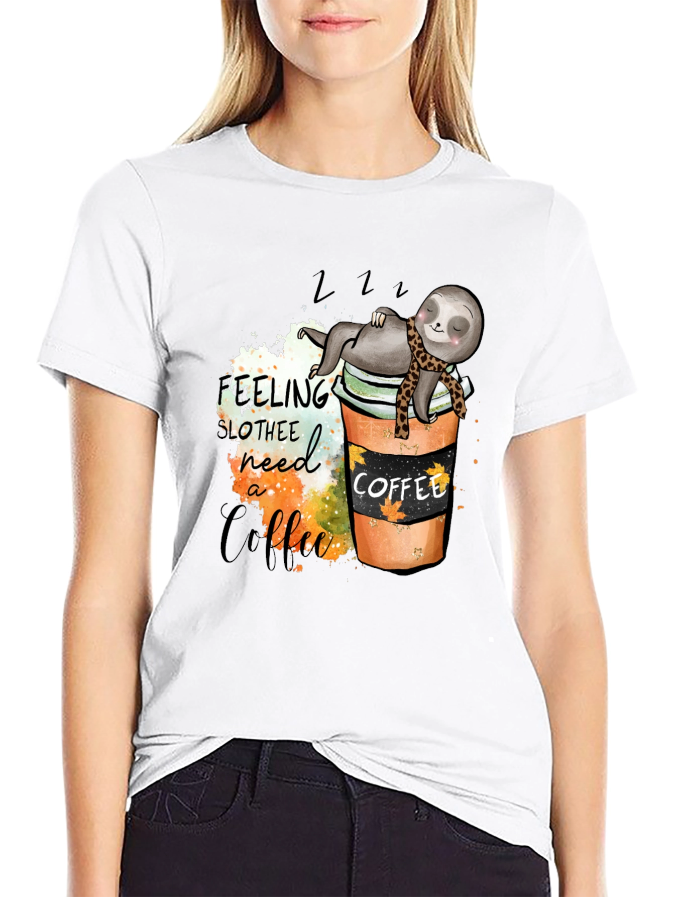 Sloth Coffee Lover T-Shirt - Need a Coffee