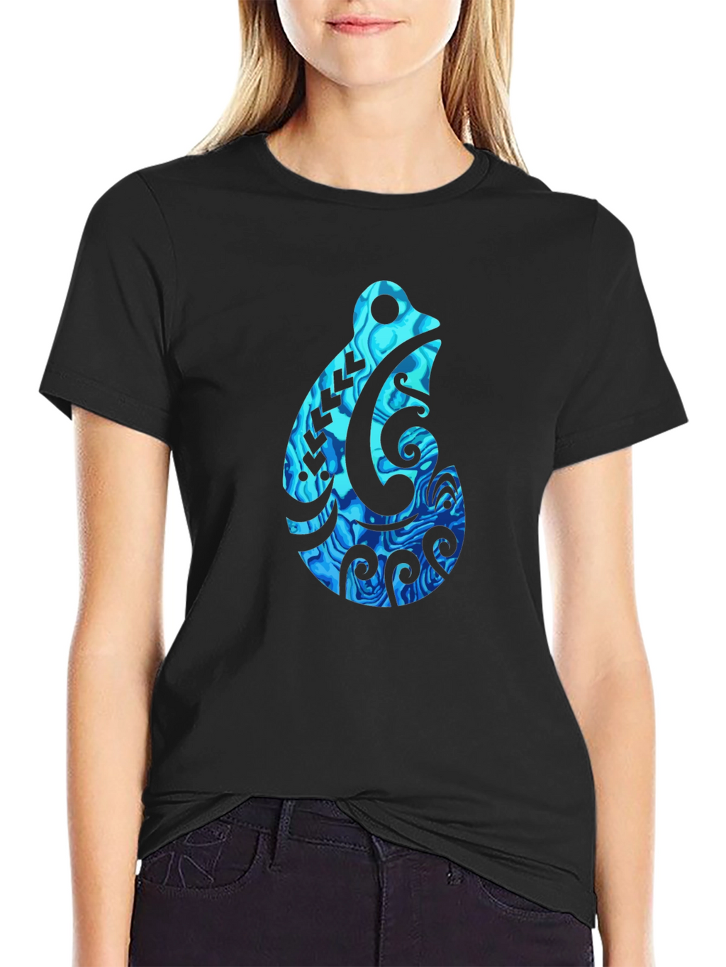 Blue Hook Graphic Tee