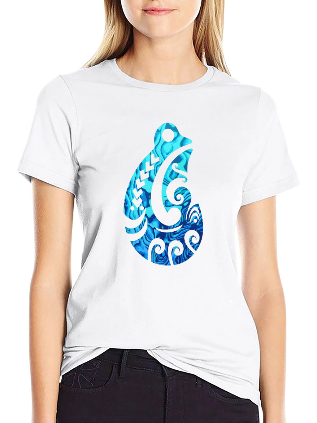 Blue Hook Graphic Tee