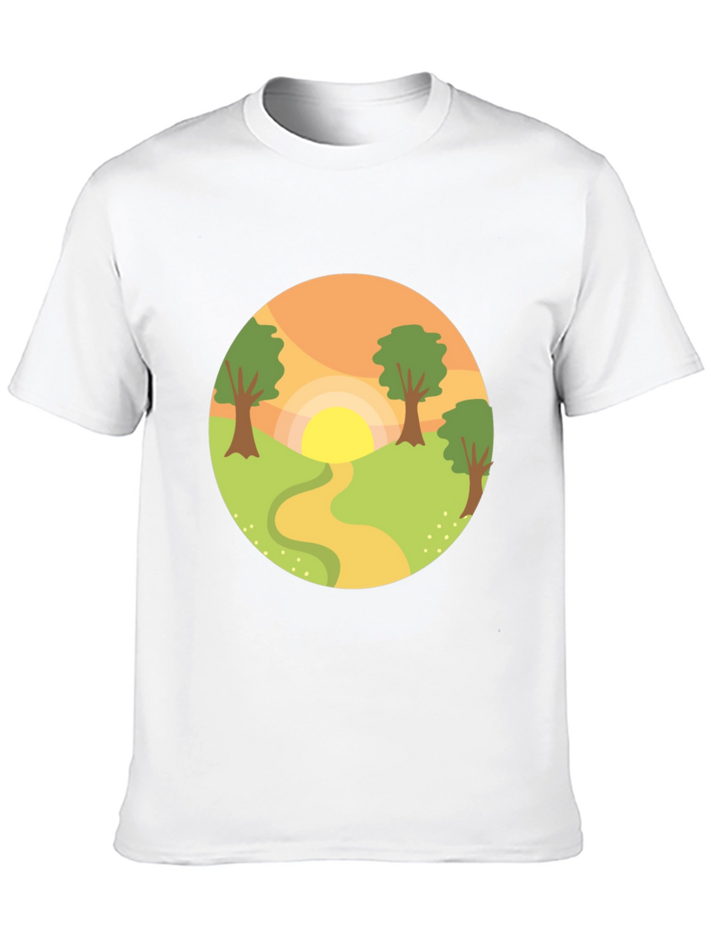 Nature Path Graphic T-Shirt