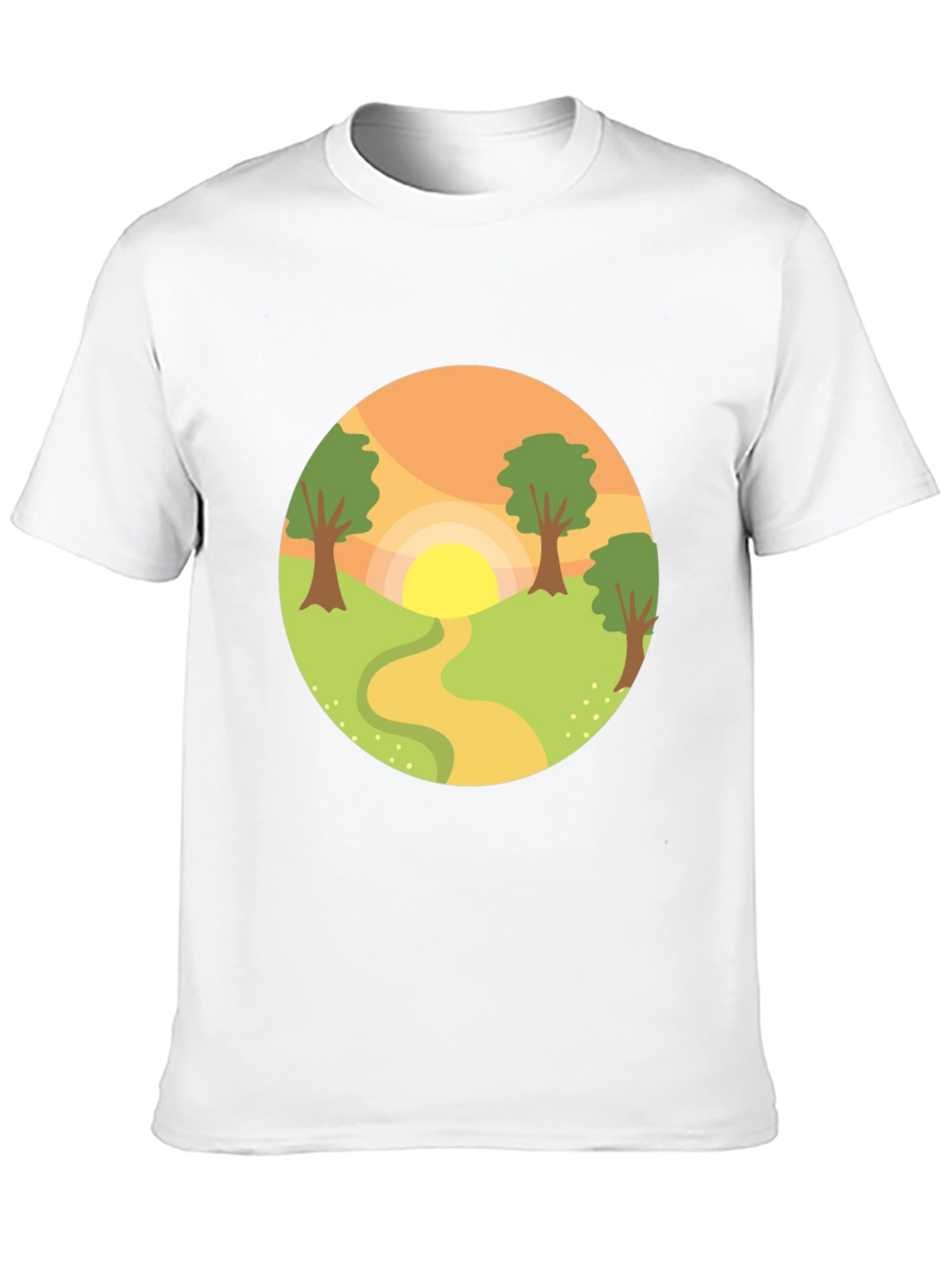 Nature Path Graphic T-Shirt