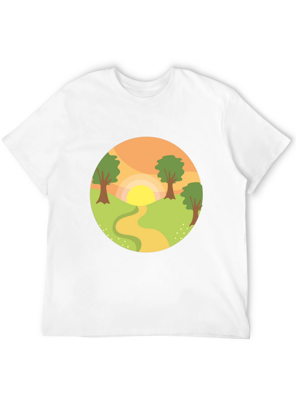 Nature Path Graphic T-Shirt