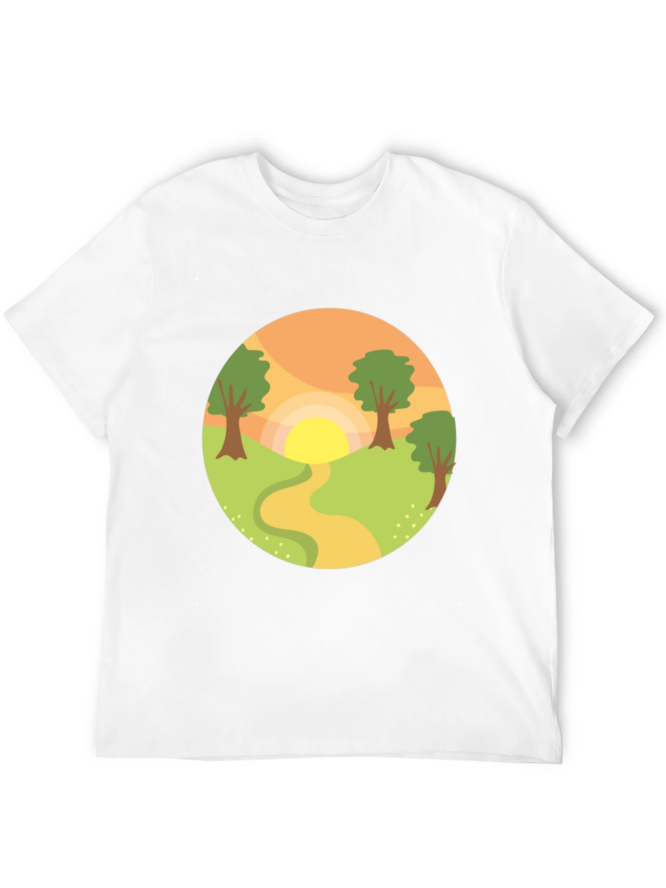 Nature Path Graphic T-Shirt