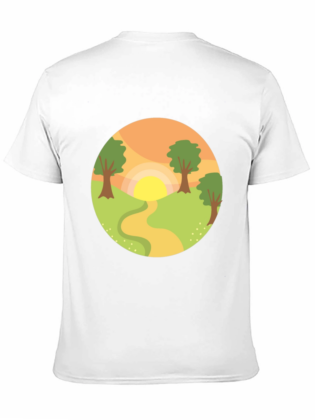 Nature Path Graphic T-Shirt
